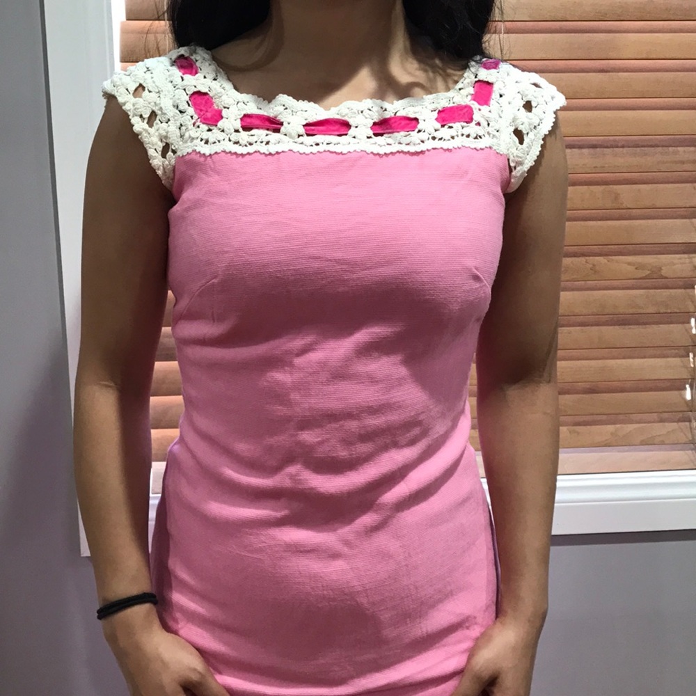 Vintage pink dress